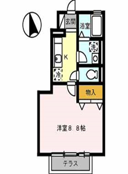 機能性と快適性の高い設備。アパート専用のゴミ回収サービスもあります！